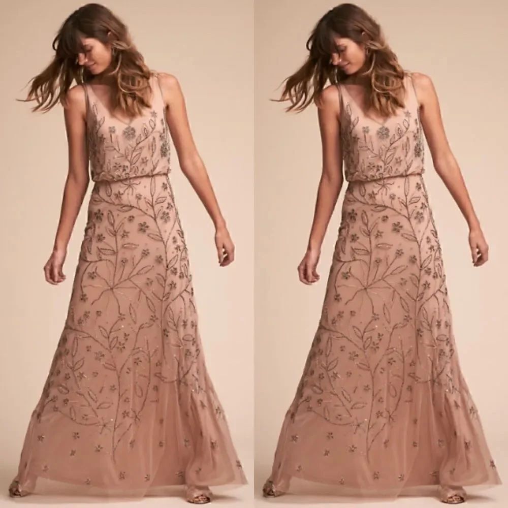 💯 ANTHROPOLOGIE X BHLDN Arcata Dress
